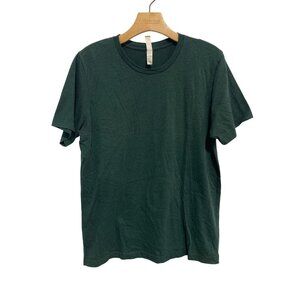 Bella + Canvas T Shirt Size Large Crewneck Short Sleeve Tee Green Everyday Wear